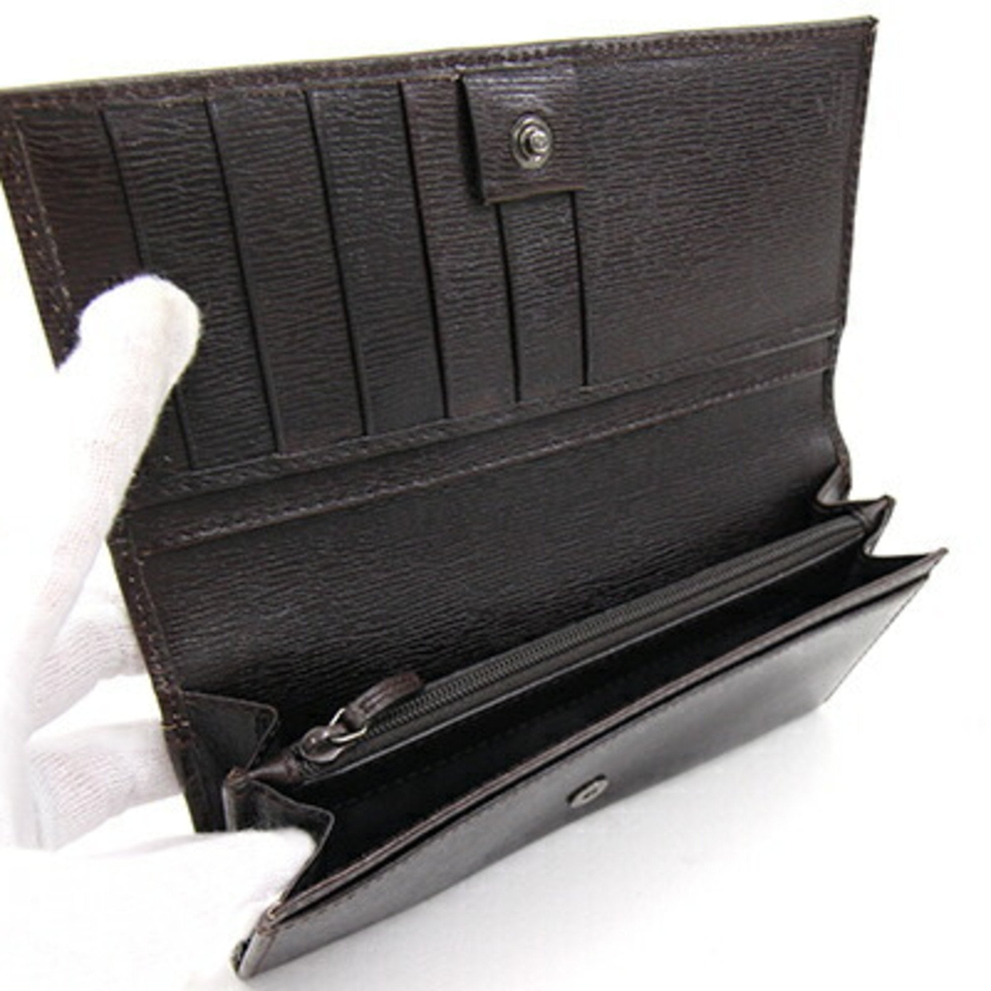 Gucci Brown Leather  wallet accessories