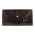 Louis Vuitton Brown Patent leather Sarah wallet accessories