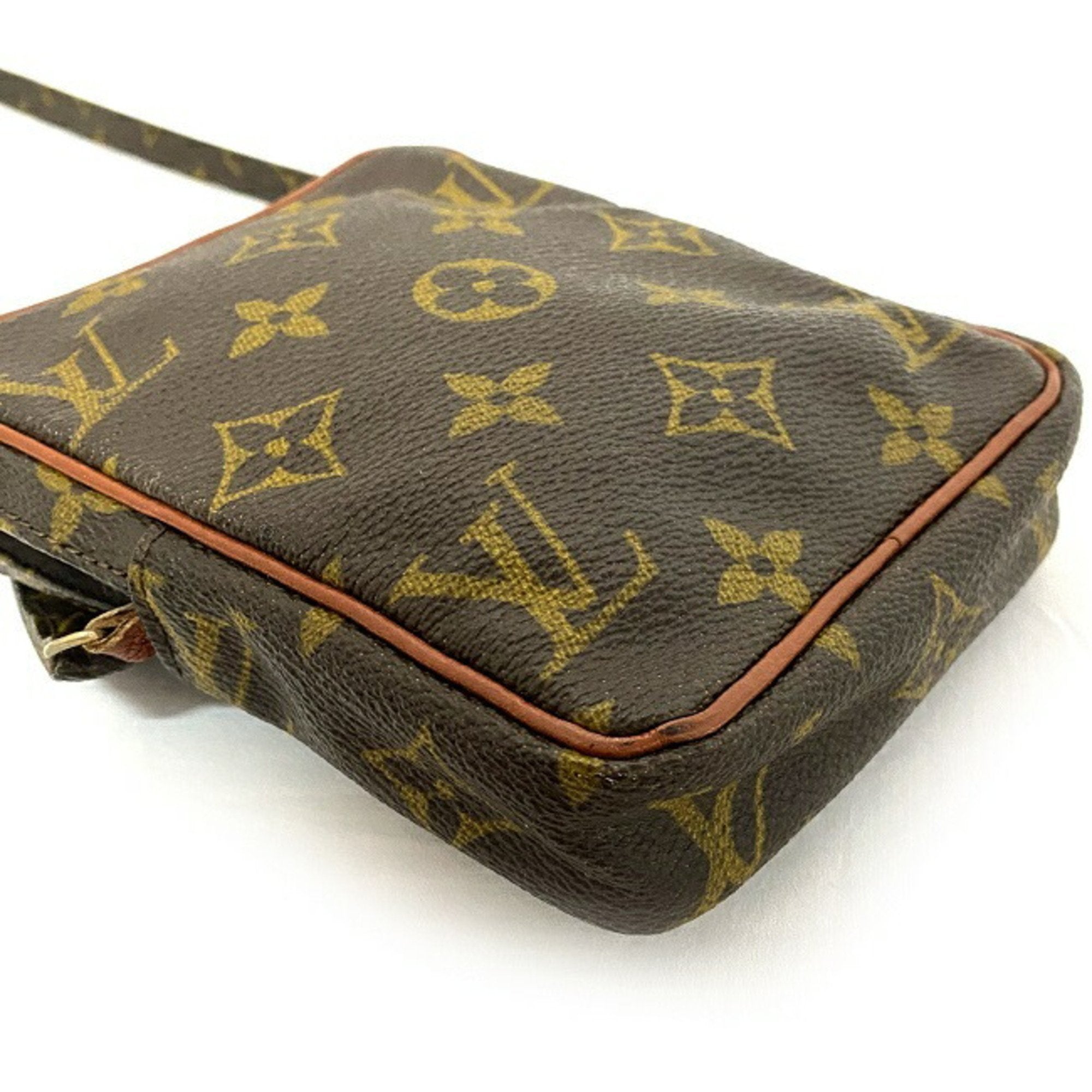 Louis Vuitton Brown Canvas Danube shoulder bag