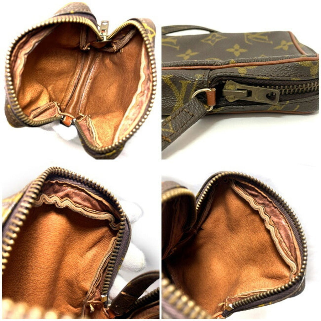 Louis Vuitton Brown Canvas Danube shoulder bag