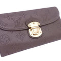 Louis Vuitton Brown Leather Amelia wallet accessories