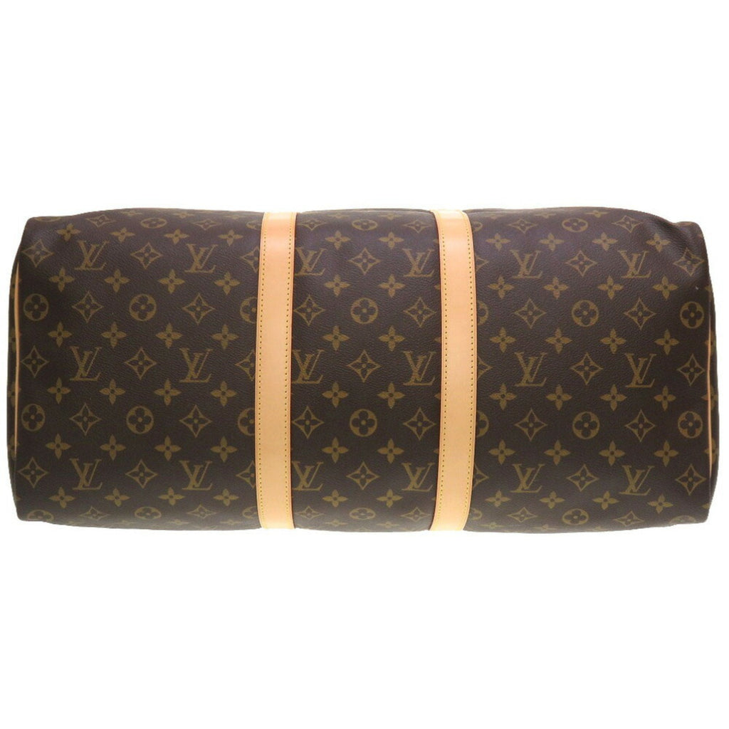 Louis Vuitton Brown Canvas Keepall 50 travel bag