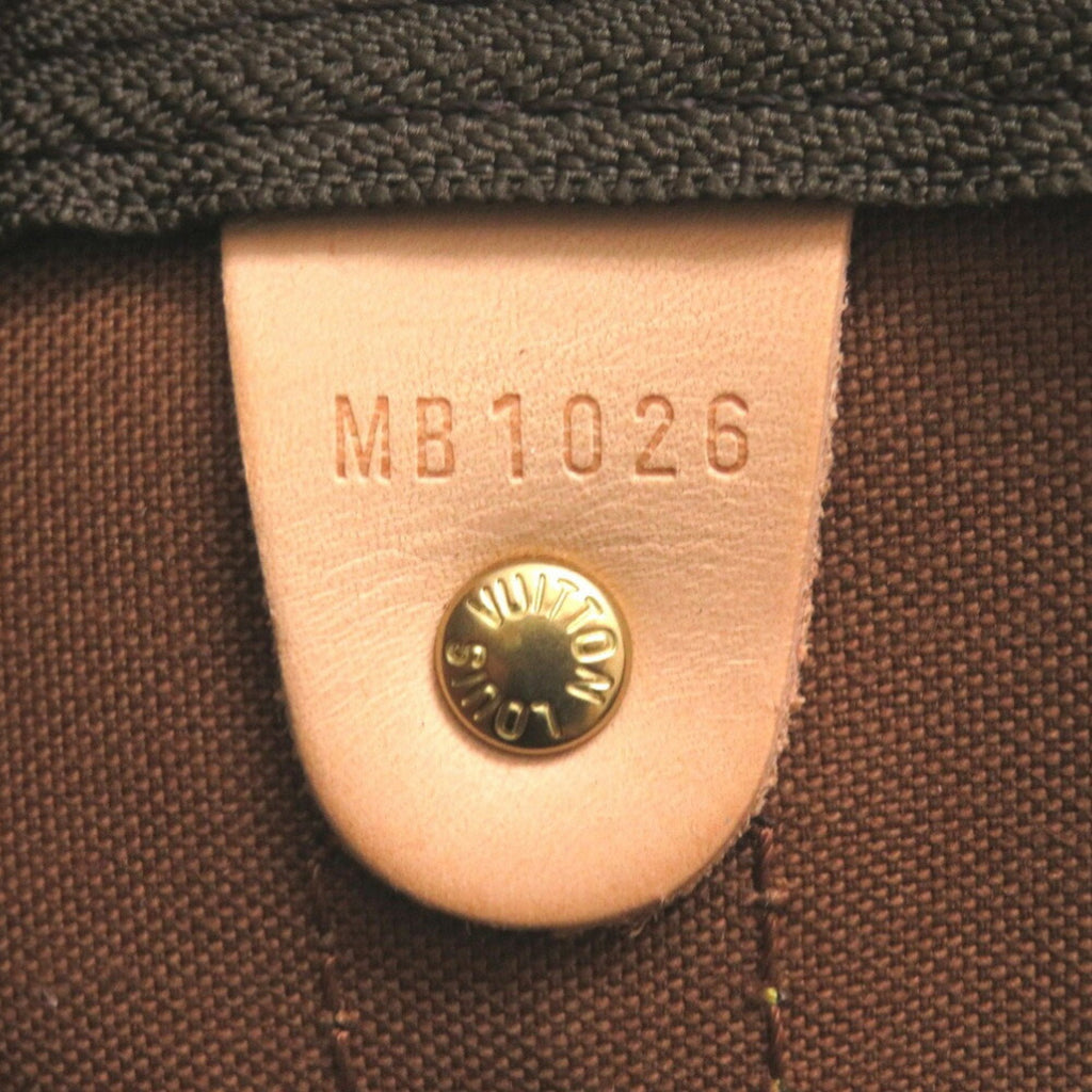 Louis Vuitton Brown Canvas Keepall 50 travel bag