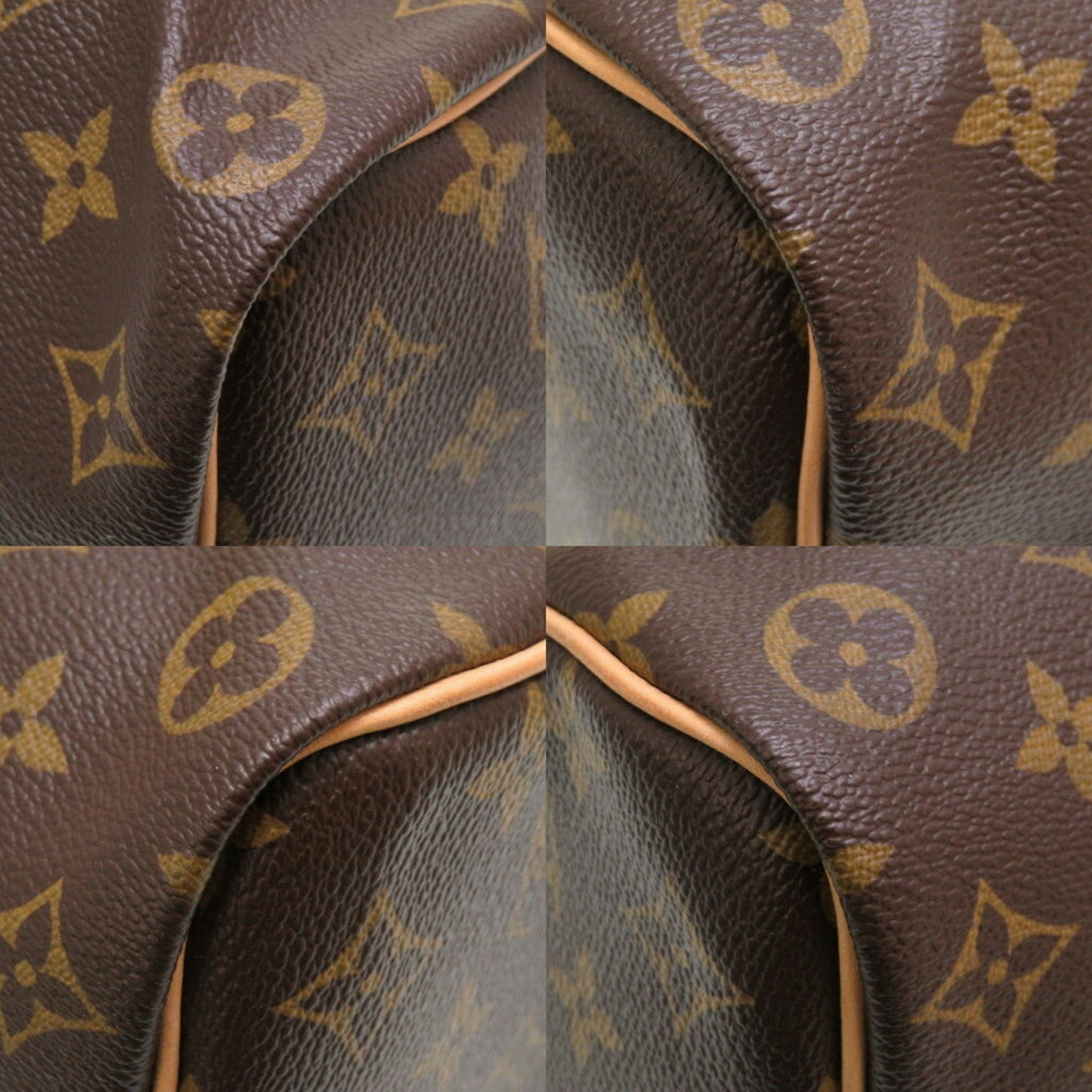 Louis Vuitton Brown Canvas Keepall 50 travel bag
