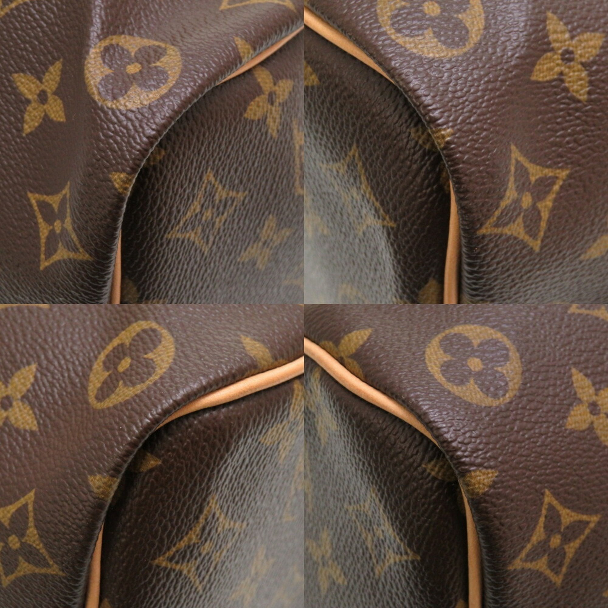 Louis Vuitton Brown Canvas Keepall 50 travel bag
