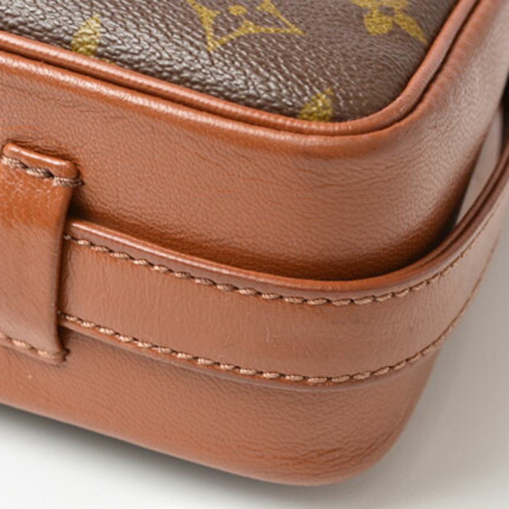 Louis Vuitton Brown Canvas CAMERA shoulder bag