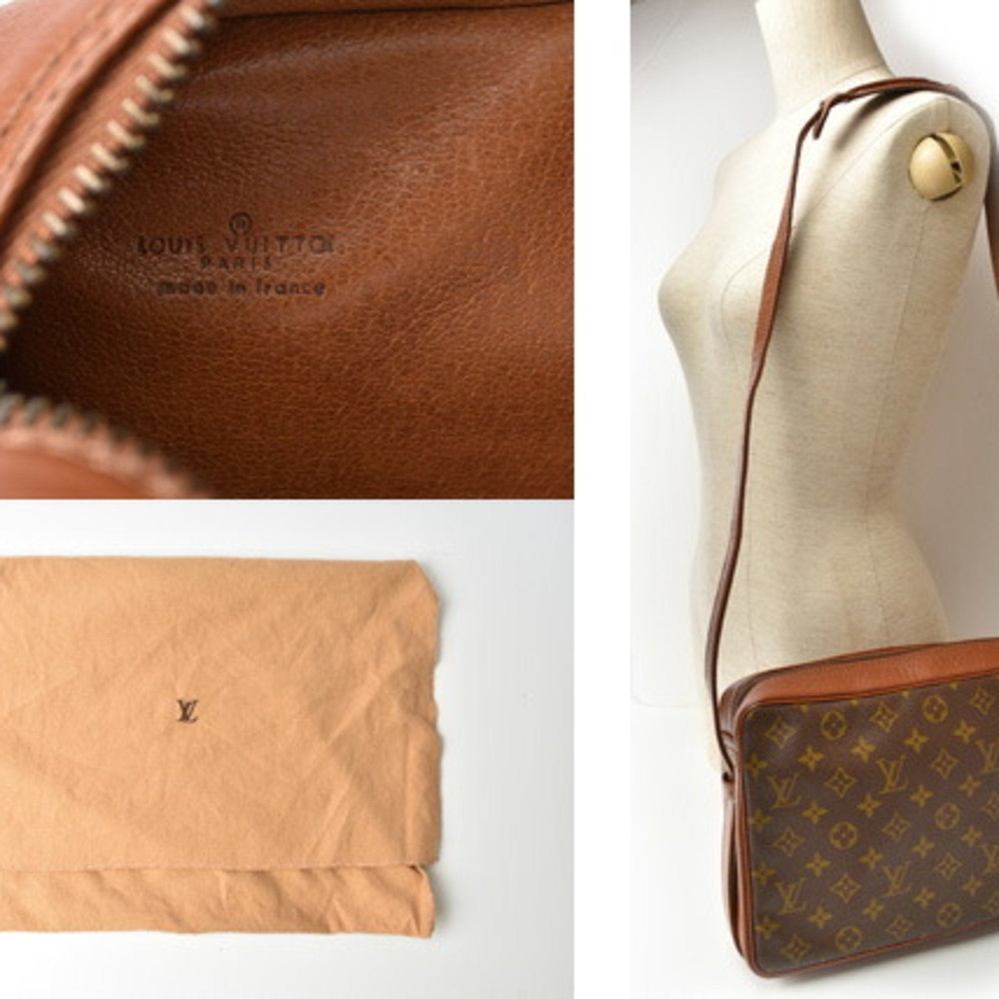 Louis Vuitton Brown Canvas CAMERA shoulder bag