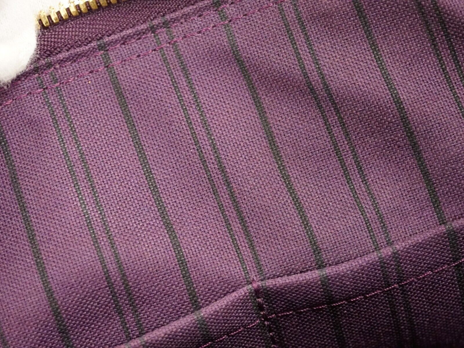 Louis Vuitton Purple Leather Speedy 25 handbag bag