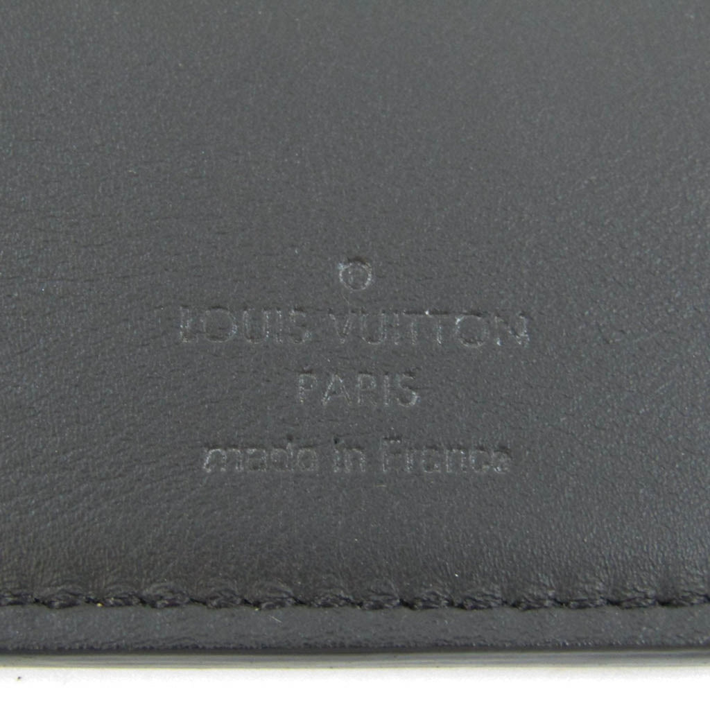 Louis Vuitton Black Canvas Portefeuille Brazza wallet accessories
