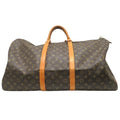Louis Vuitton Brown Canvas Keepall 60 travel bag