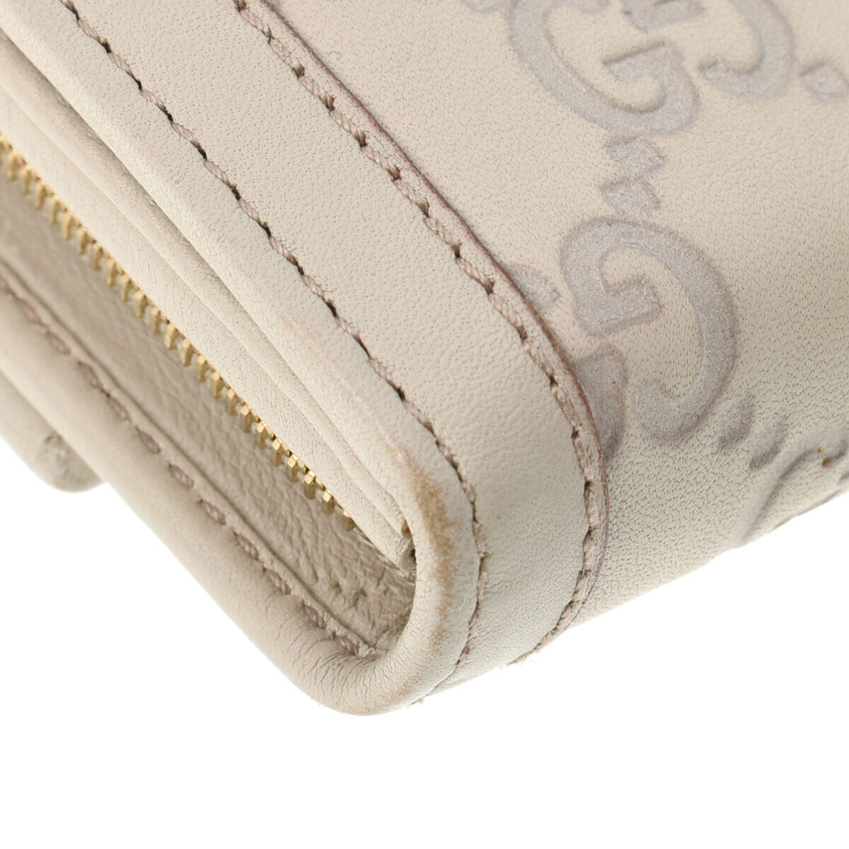Gucci cream Leather Shima line wallet accessories
