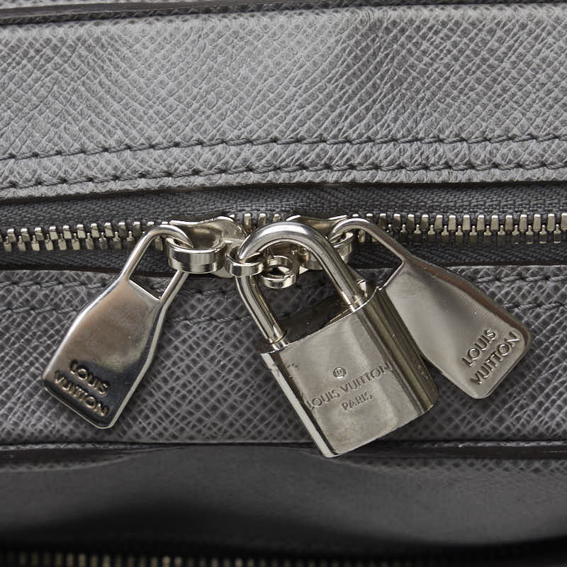 Louis Vuitton Louis Vuitton Tiger M32709 Business Bag Leather Gracie Grey
