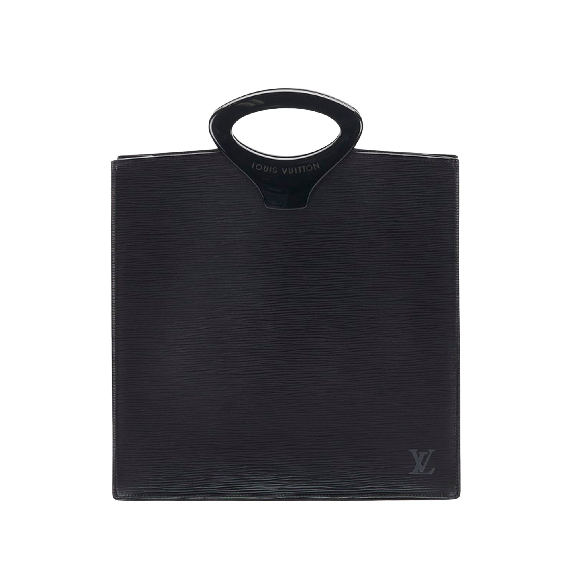 Louis Vuitton Black Leather Ombre handbag bag