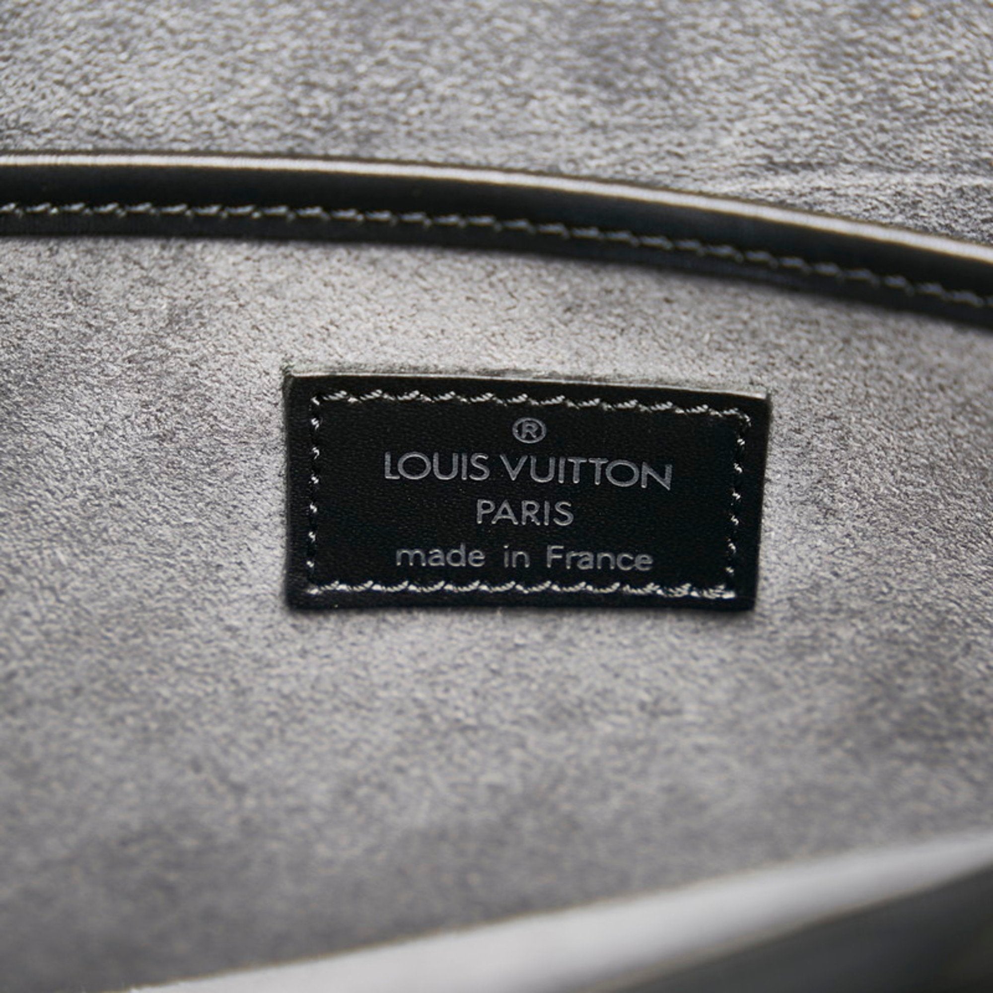 Louis Vuitton Black Leather Ombre handbag bag