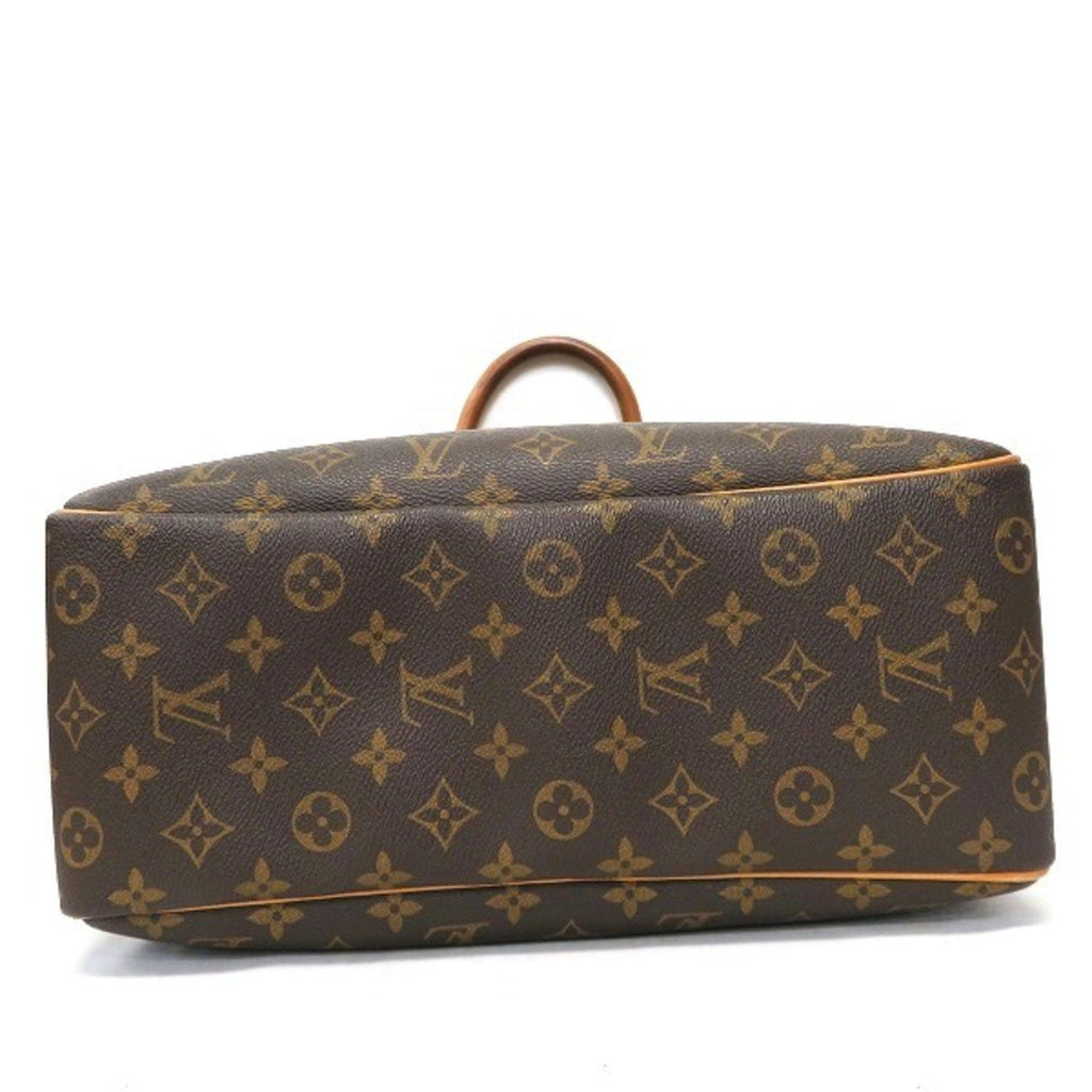 Louis Vuitton Brown Canvas Deauville handbag bag