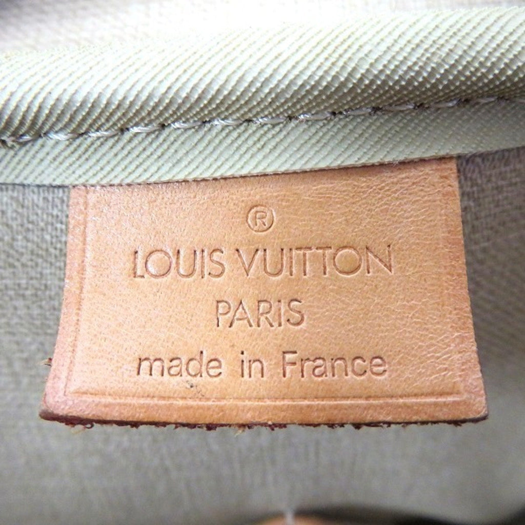 Louis Vuitton Brown Canvas Deauville handbag bag