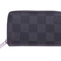 Louis Vuitton Black Canvas Porte monnaie Zippy wallet accessories