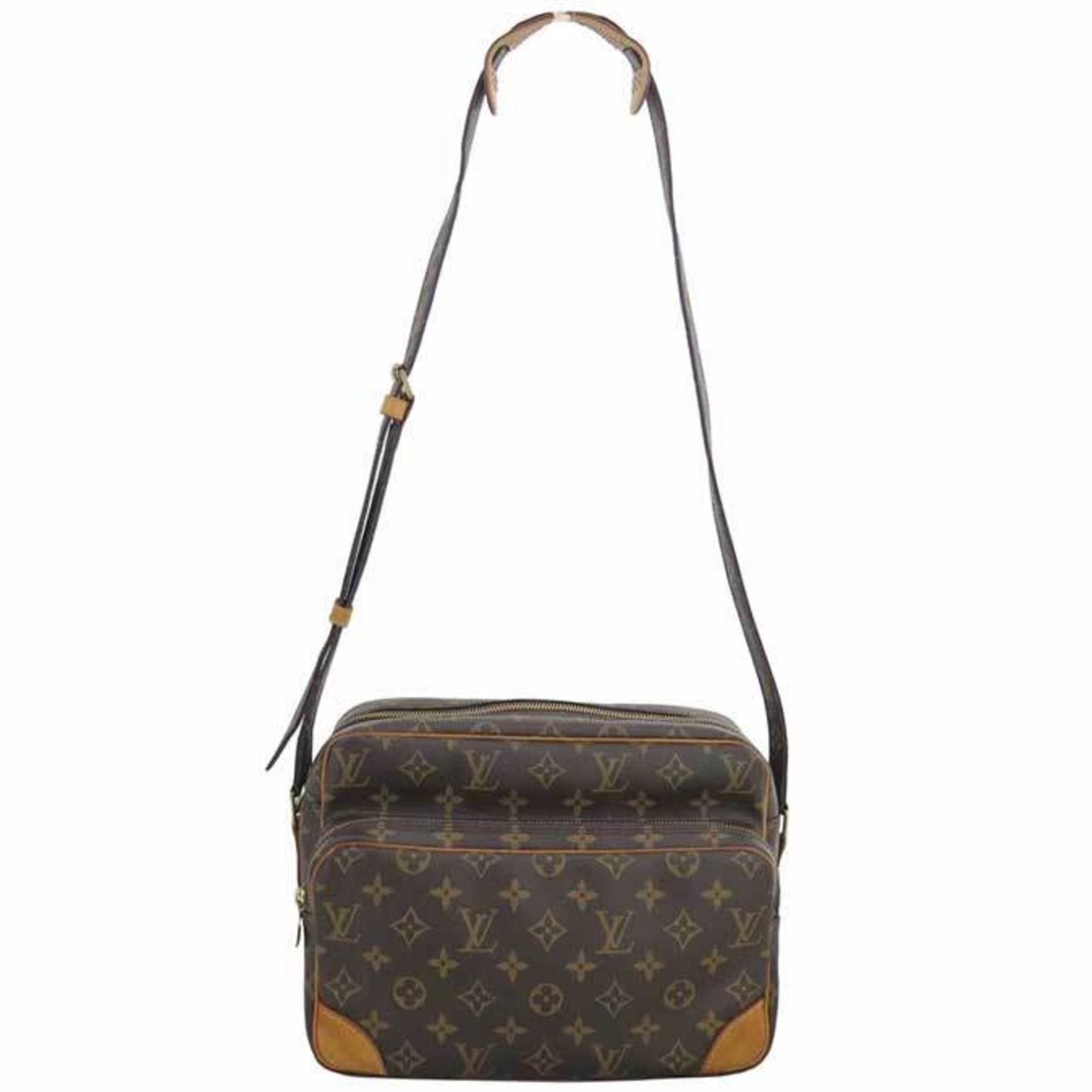 Louis Vuitton Brown Canvas Nile shoulder bag