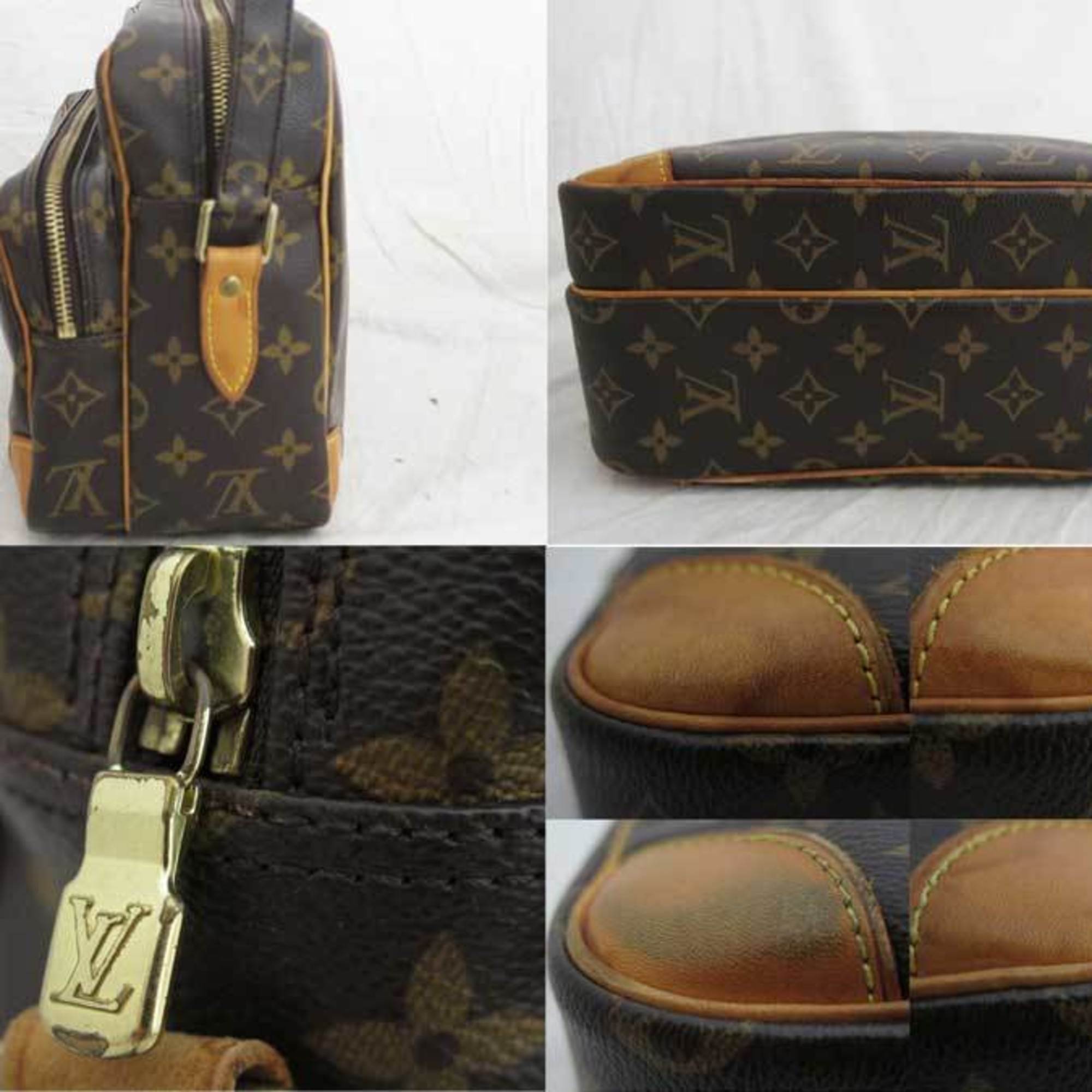 Louis Vuitton Brown Canvas Nile shoulder bag