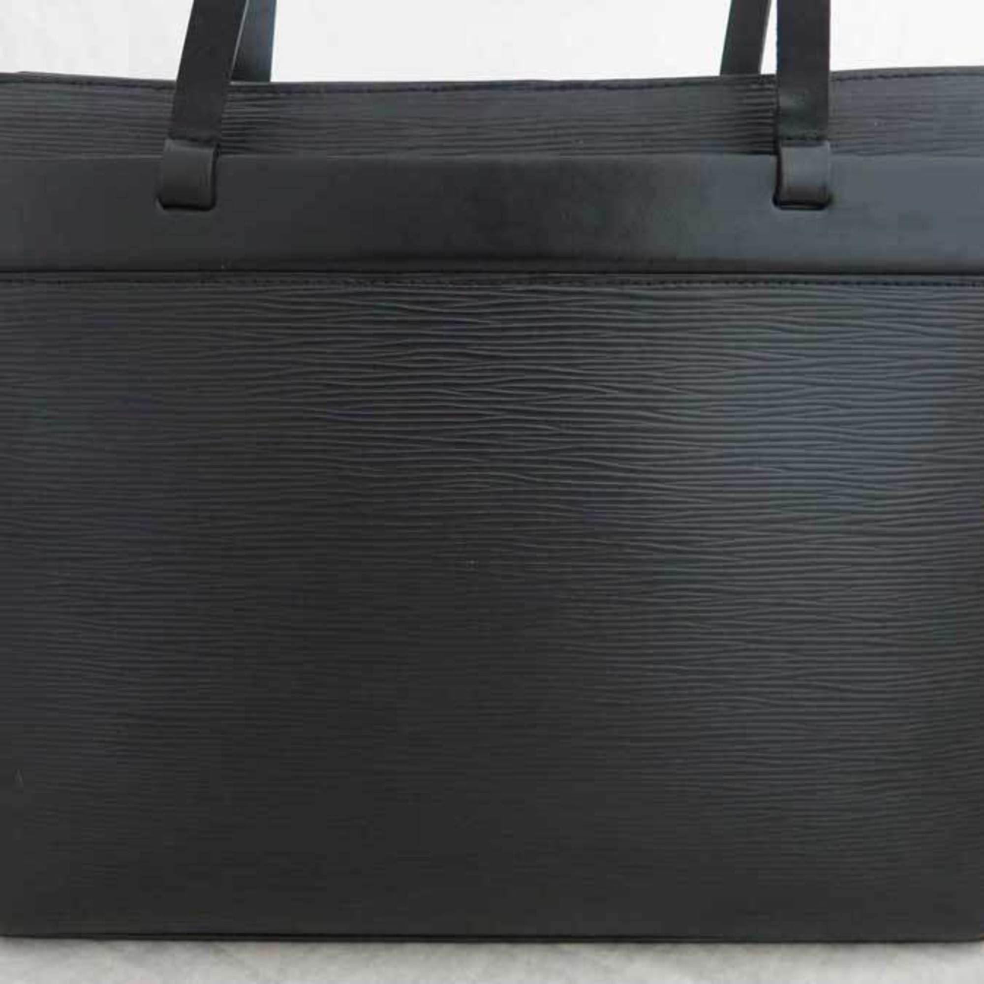 Louis Vuitton Black Leather Croisette tote bag