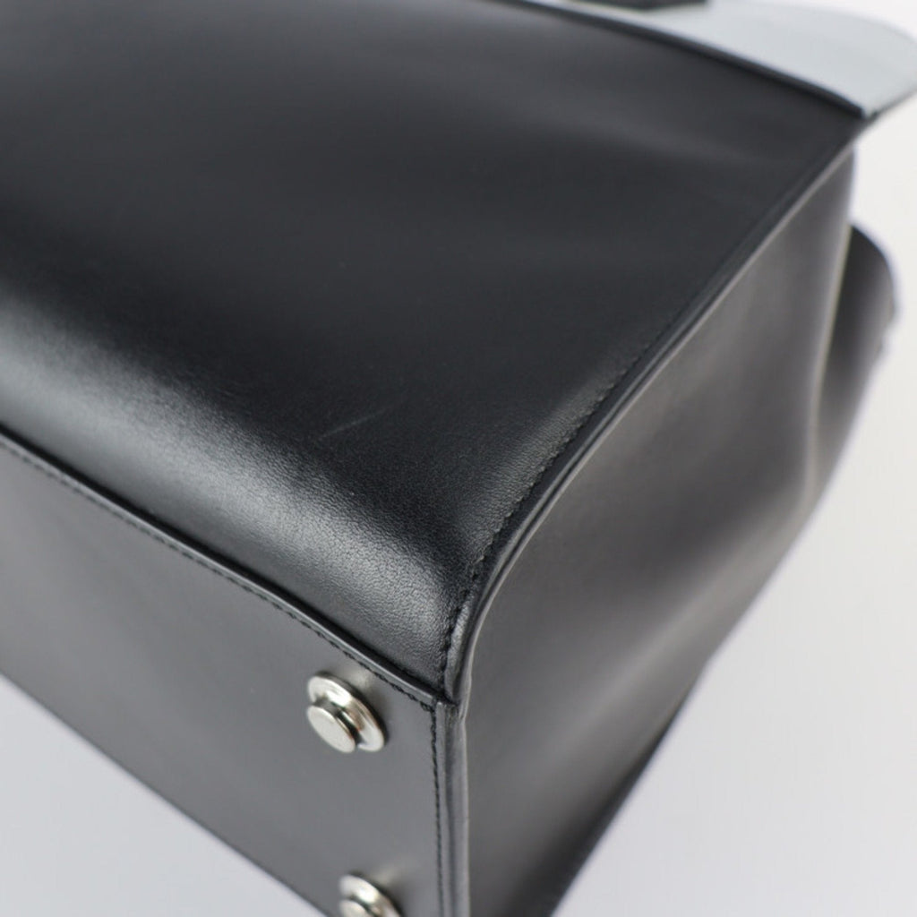 Louis Vuitton Black Leather City steamer handbag bag