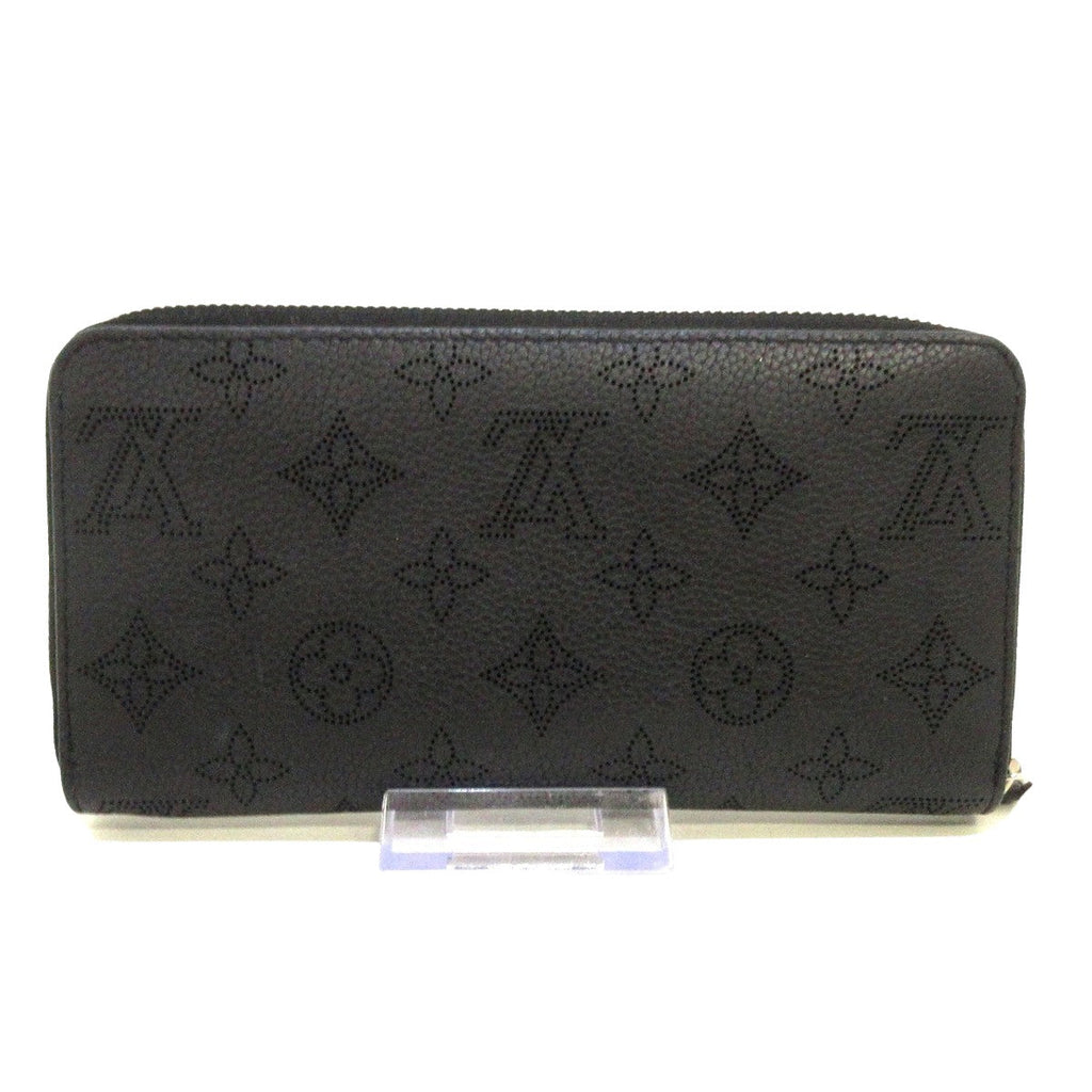 Louis Vuitton Black Leather Portefeuille zippy wallet accessories