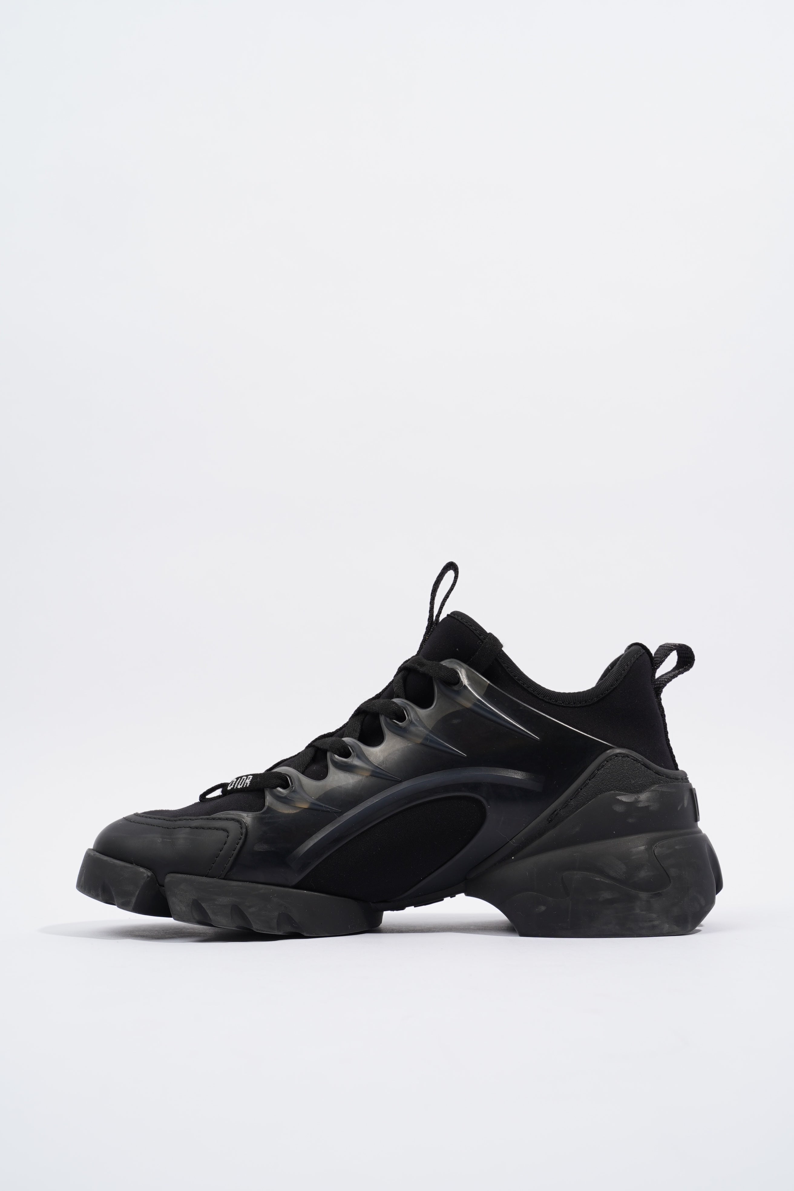 Christian Dior D-Connect Black Fabric EU 36.5 UK 3.5