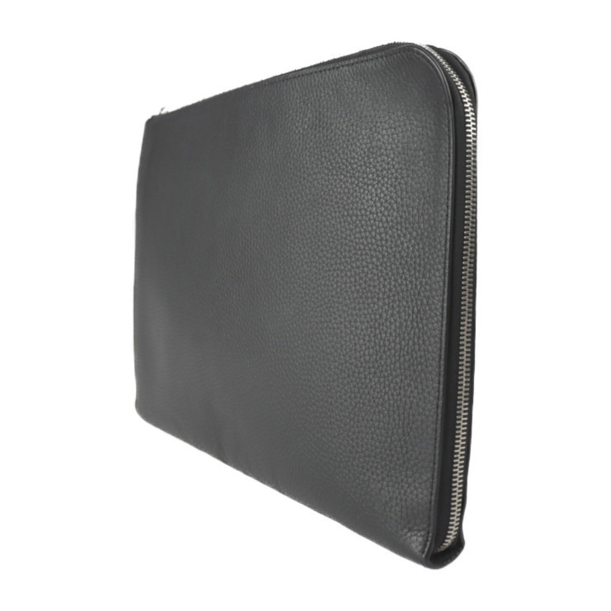 Louis Vuitton Black Leather Pochette Jour wallet accessories