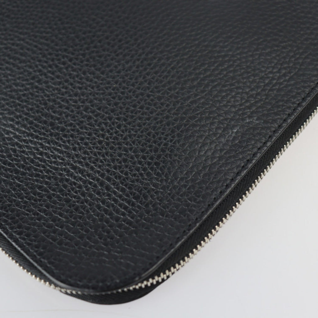 Louis Vuitton Black Leather Pochette Jour wallet accessories
