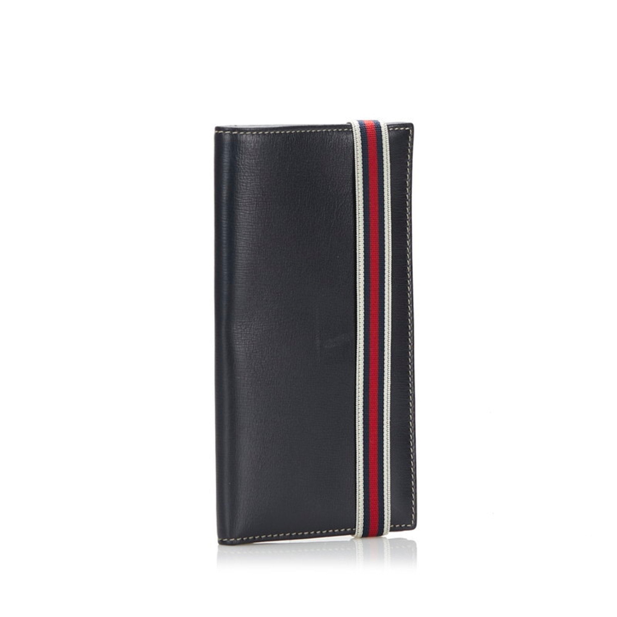 Gucci Black Leather Animalier wallet accessories