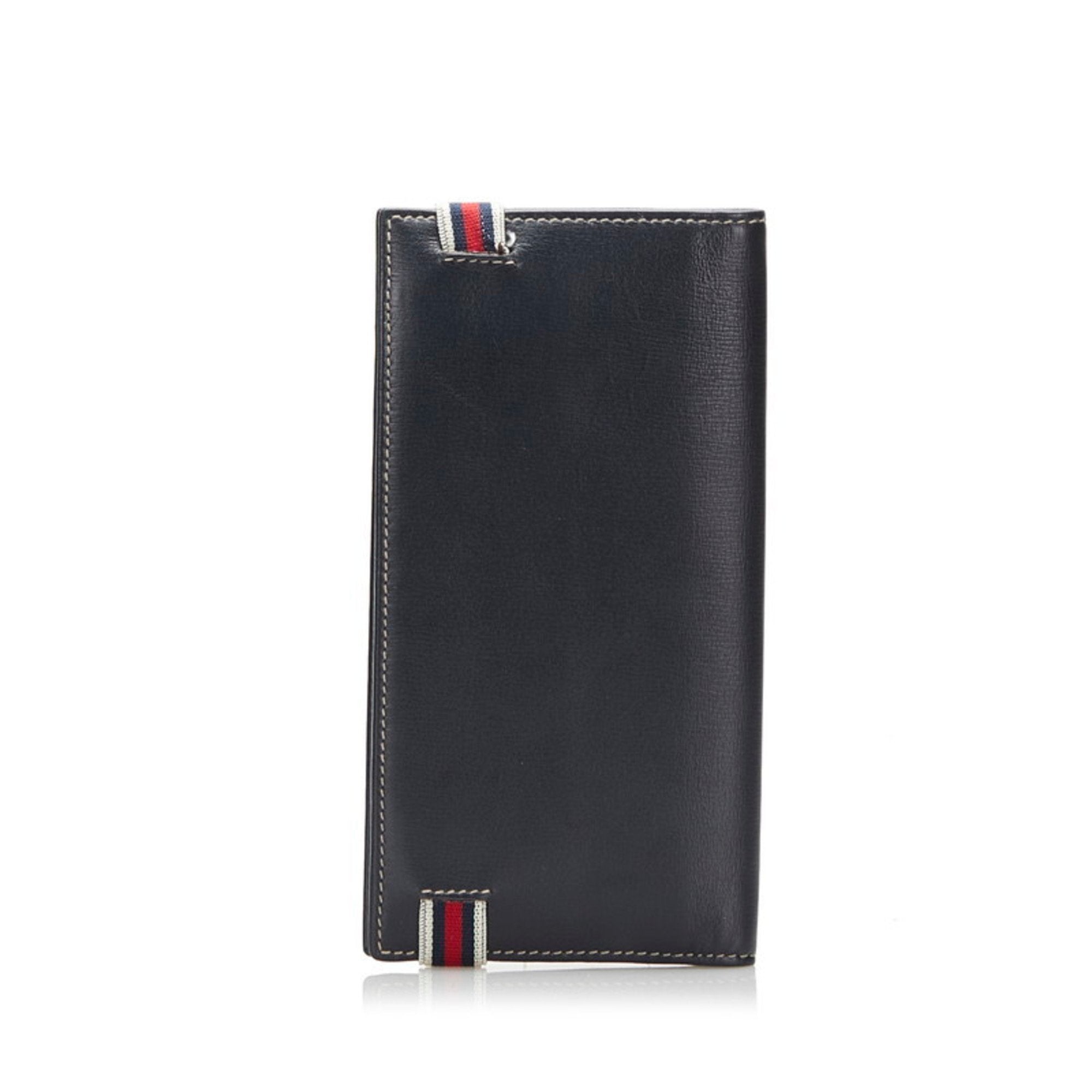 Gucci Black Leather Animalier wallet accessories