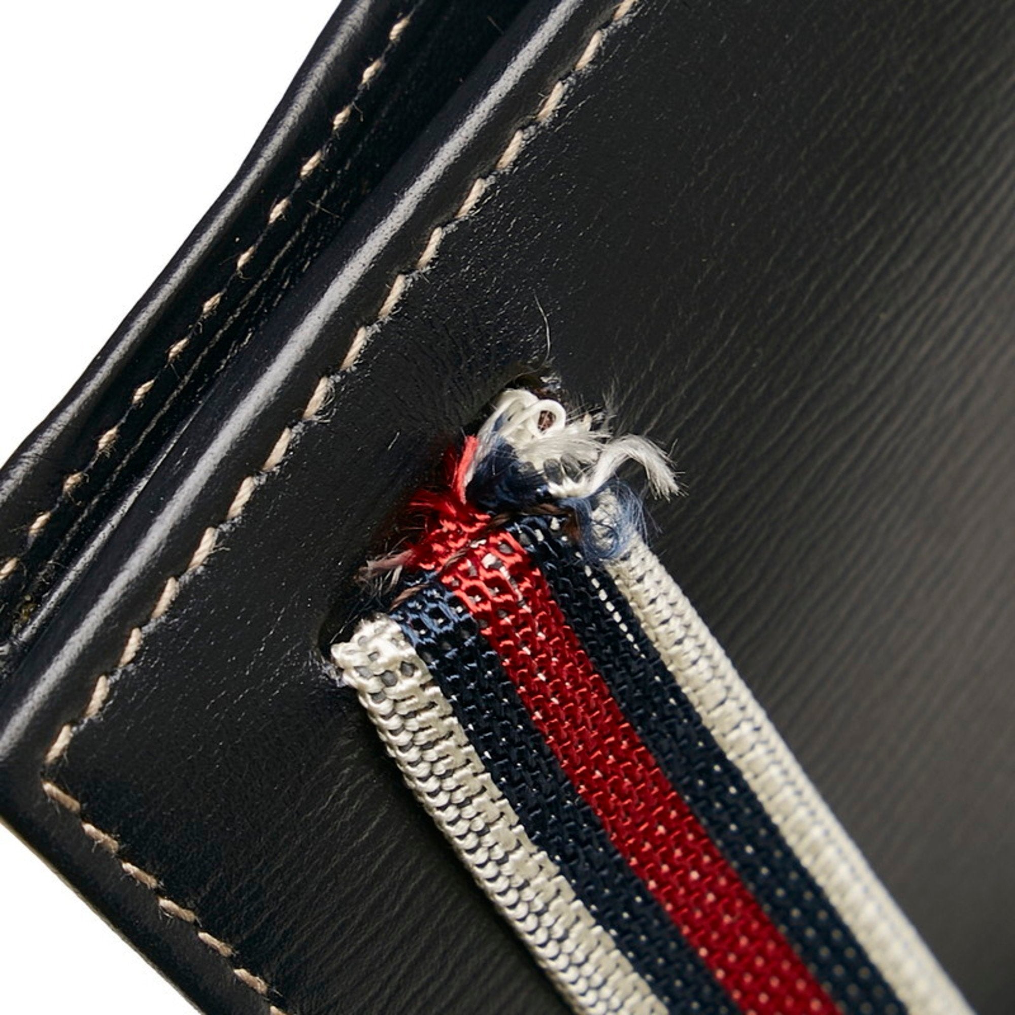 Gucci Black Leather Animalier wallet accessories