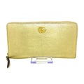 Gucci Gold Leather GG Marmont wallet accessories