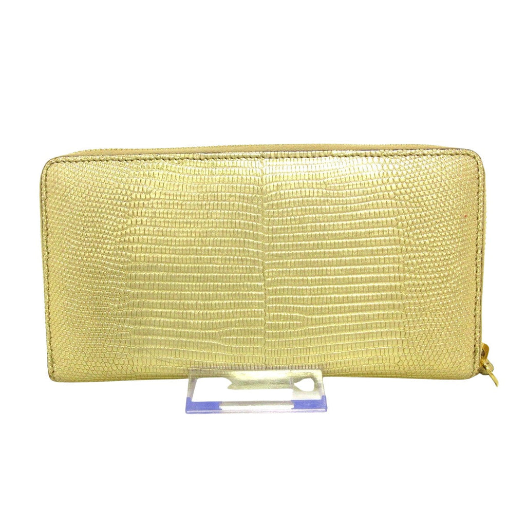 Gucci Gold Leather GG Marmont wallet accessories