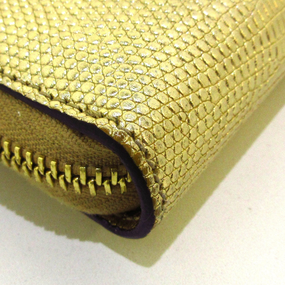 Gucci Gold Leather GG Marmont wallet accessories