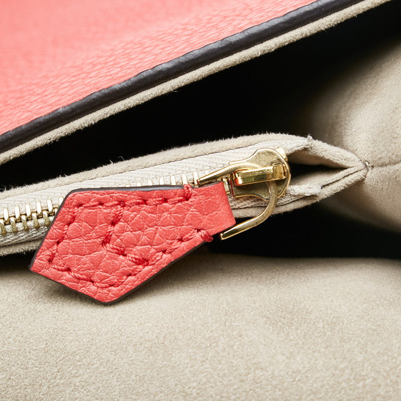 Louis Vuitton Volta Handbag 2WAY M50287 Red Leather  Louis Vuitton