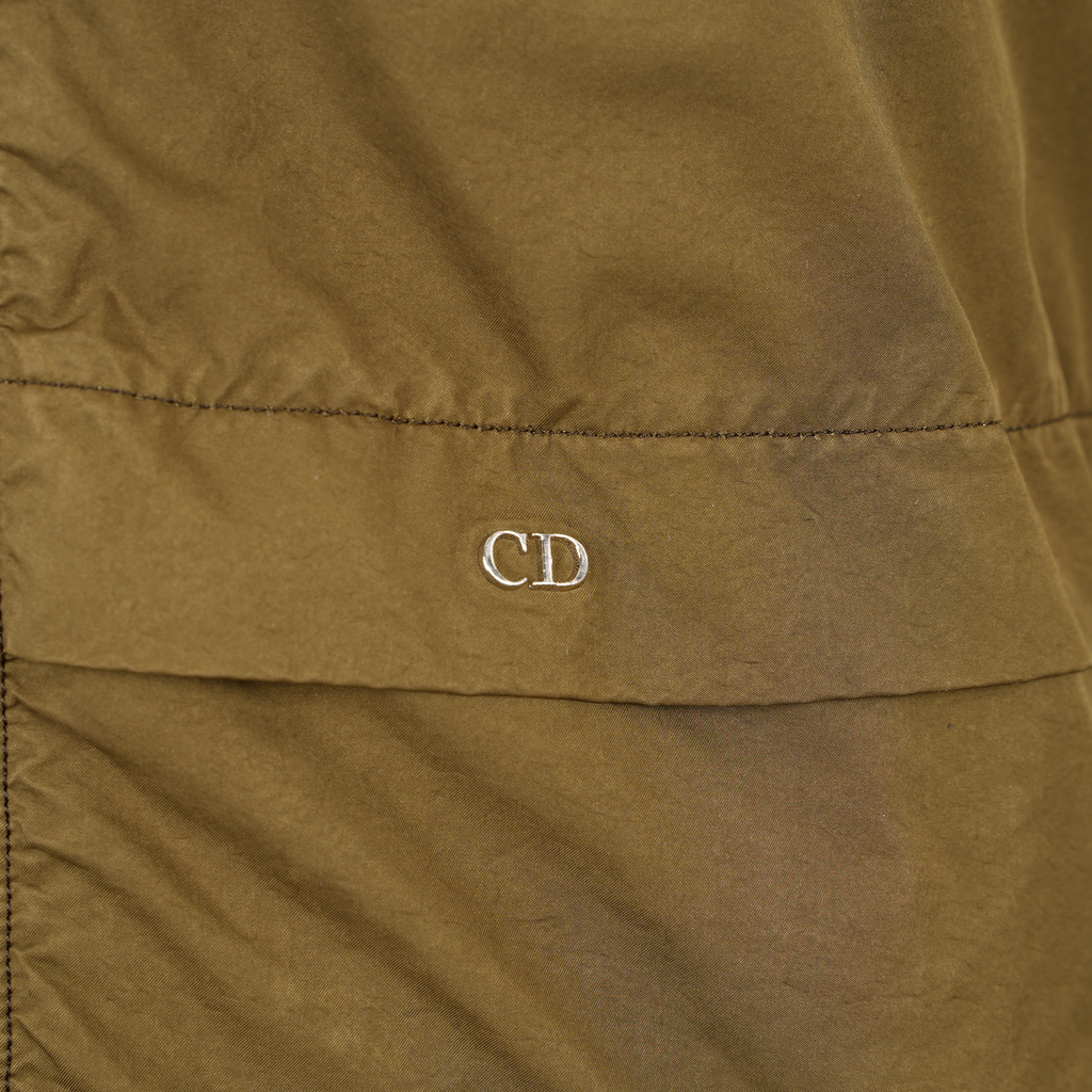 Christian Dior Mens Zip Jacket Olive IT 54 / UK L