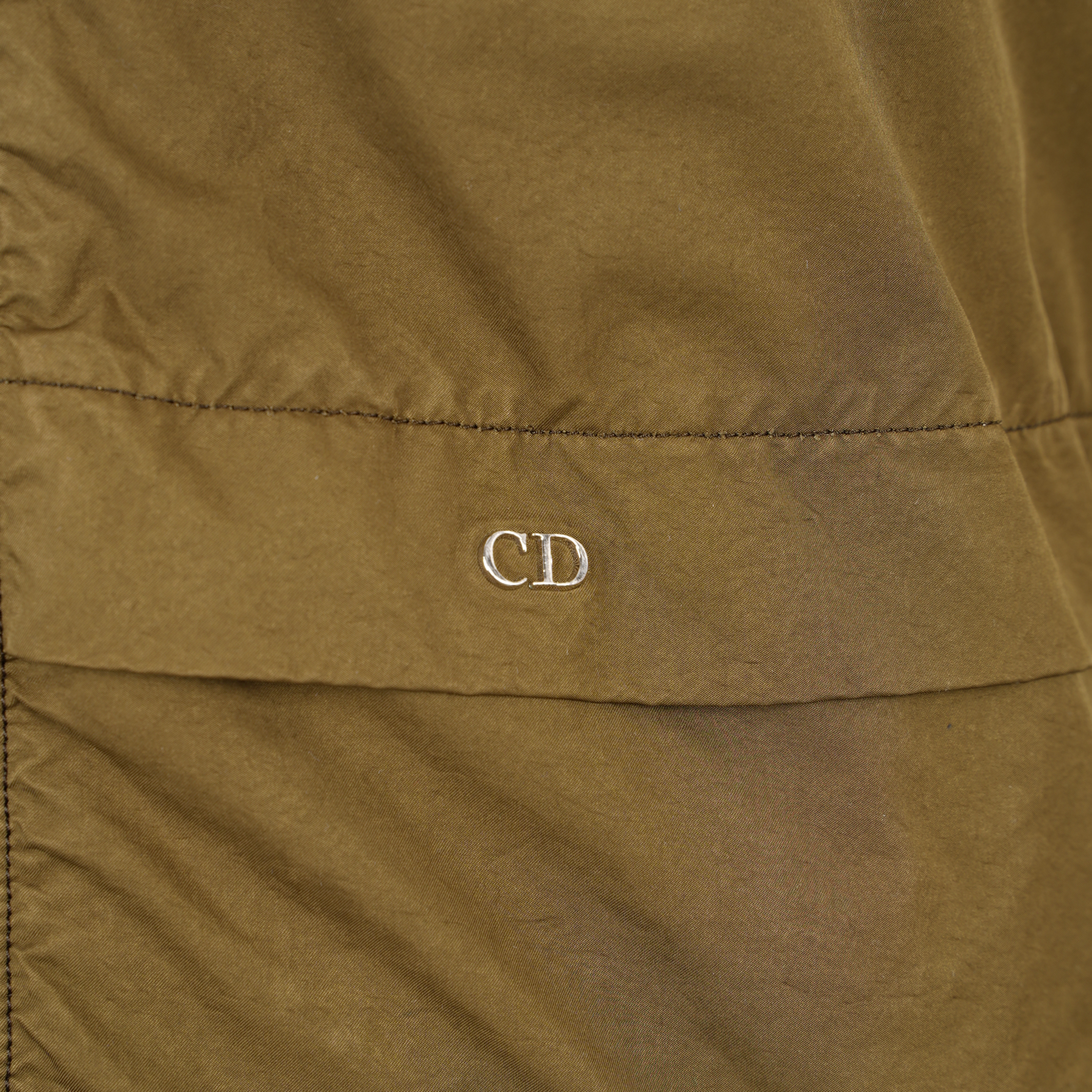 Christian Dior Mens Zip Jacket Olive IT 54 / UK L