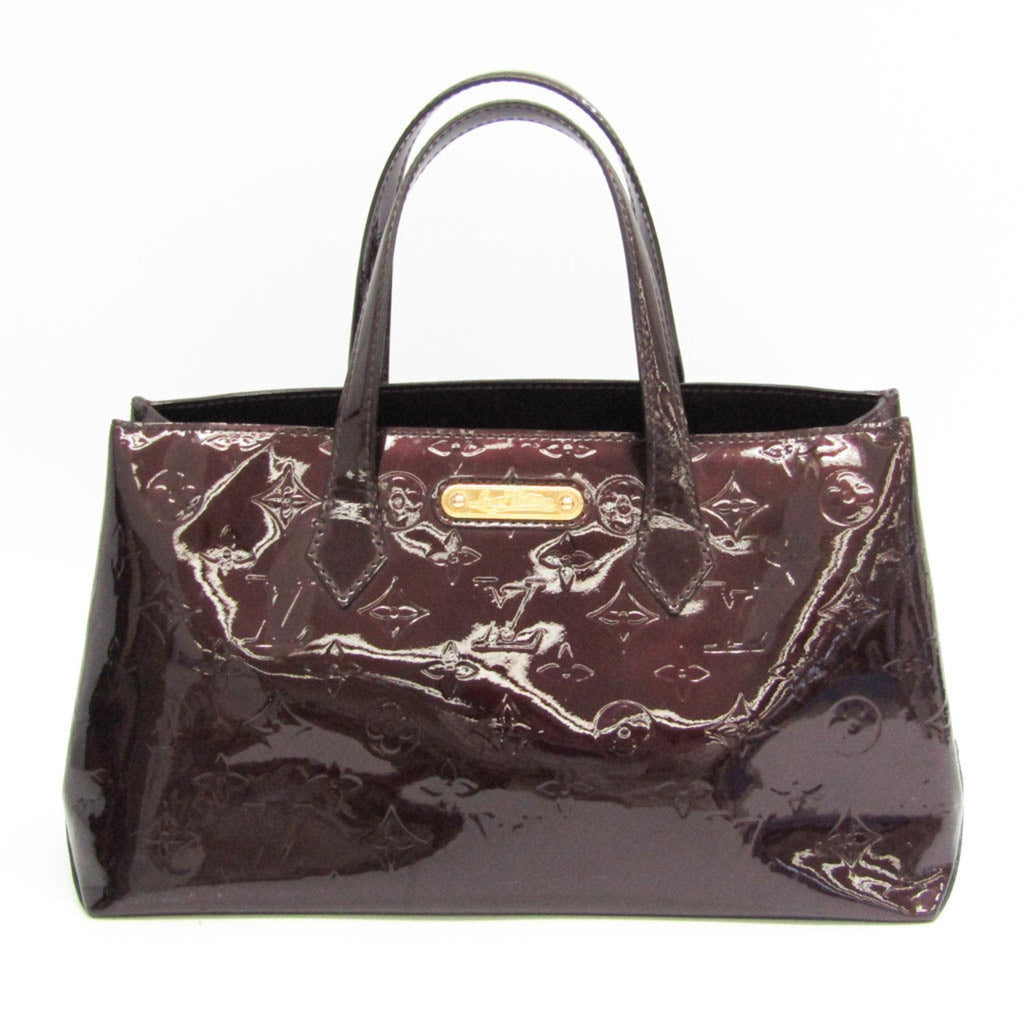 Louis Vuitton Brown Patent leather Wilshire handbag bag