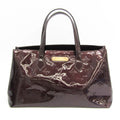 Louis Vuitton Brown Patent leather Wilshire handbag bag