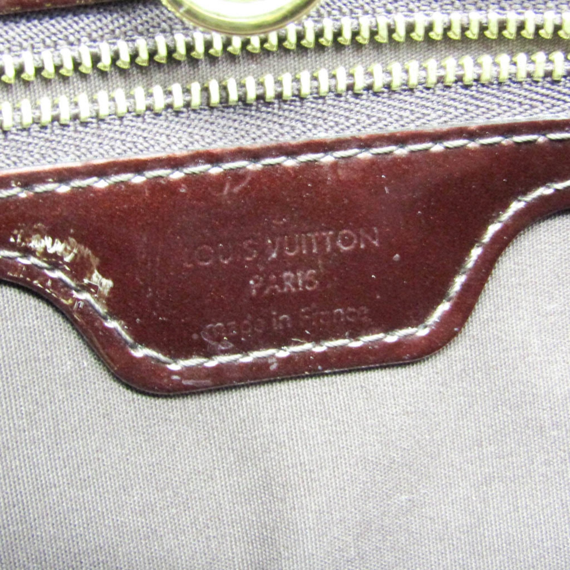 Louis Vuitton Brown Patent leather Wilshire handbag bag