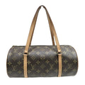 Louis Vuitton Brown Canvas Papillon 30 handbag bag