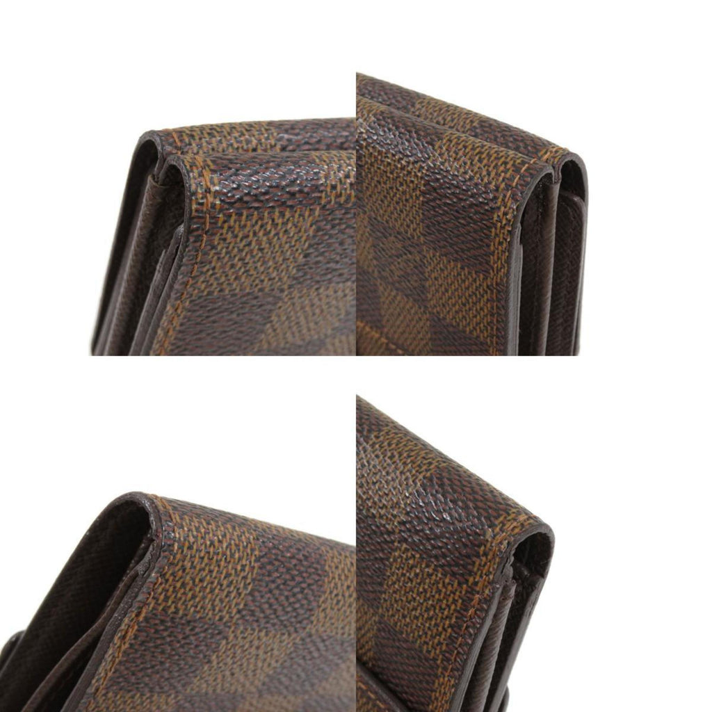 Louis Vuitton Brown Canvas Elise wallet accessories