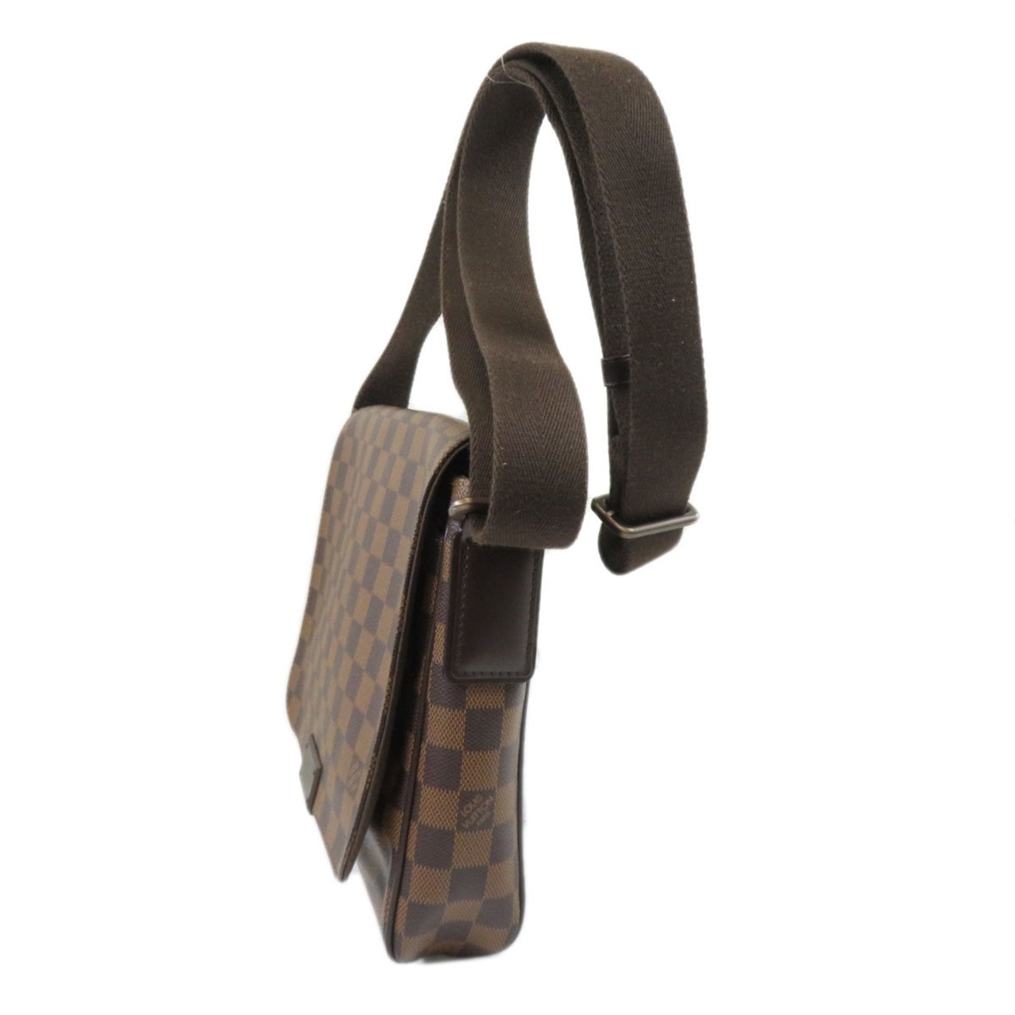 Louis Vuitton Brown Canvas District shoulder bag