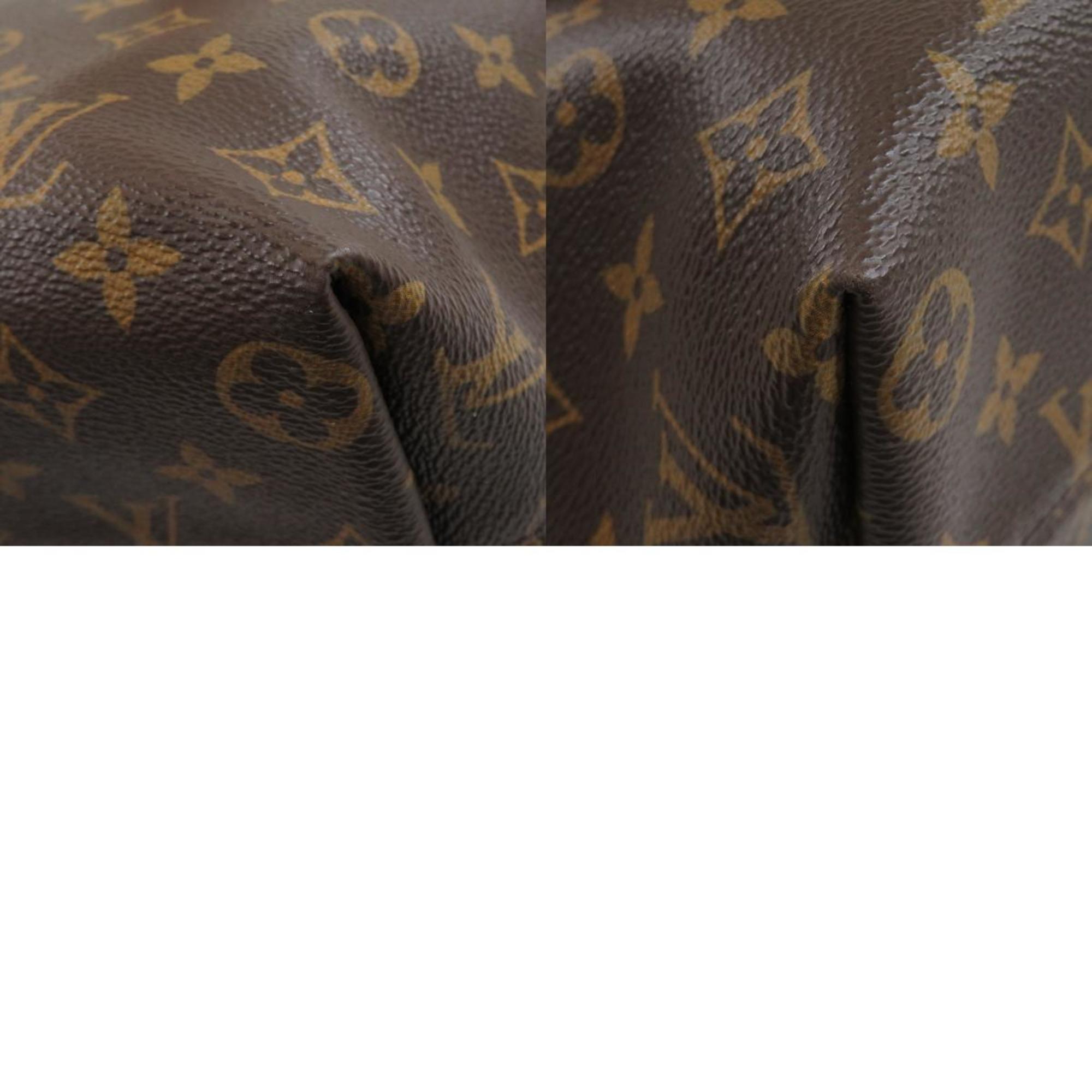 Louis Vuitton Brown Canvas Lena tote bag