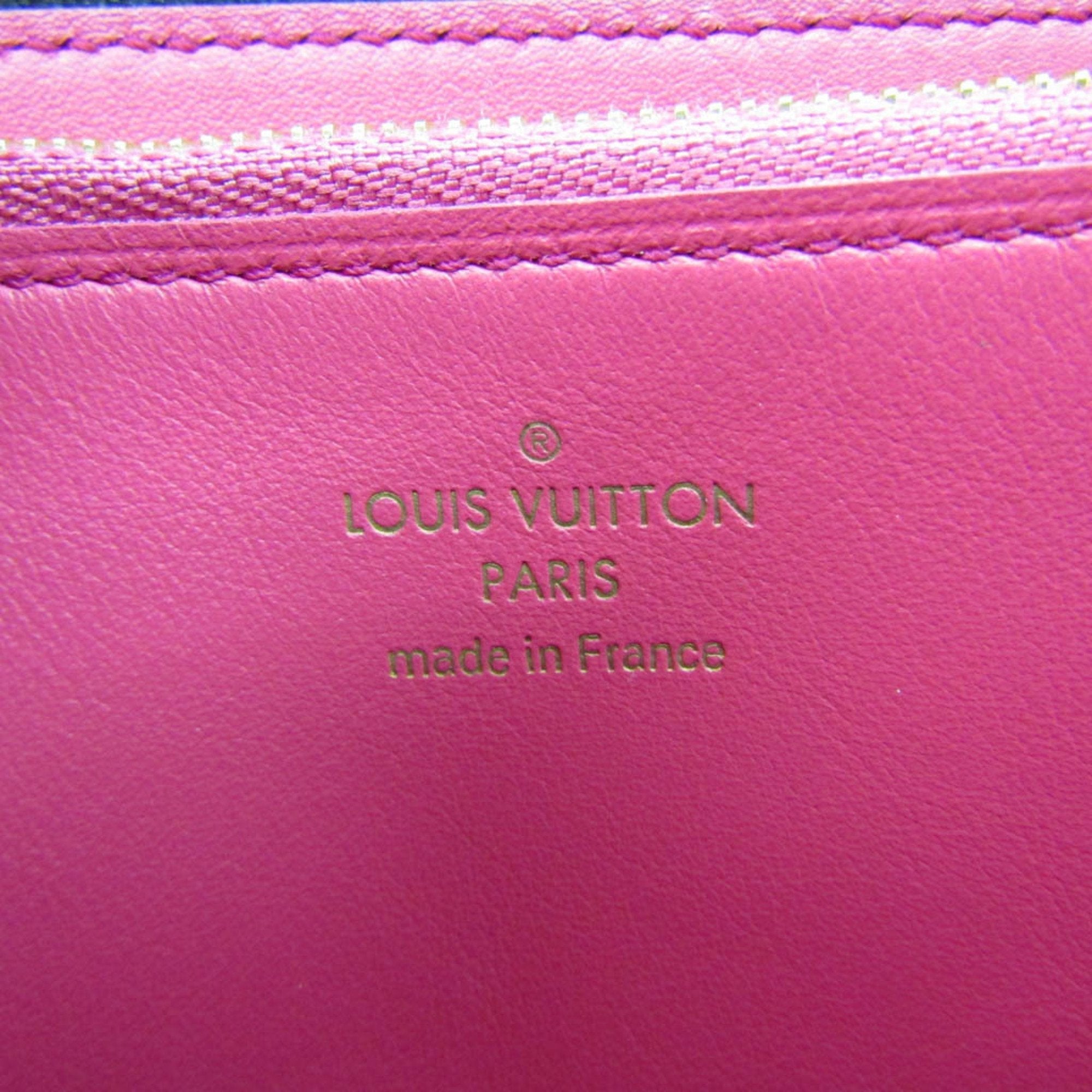 Louis Vuitton Black Leather Portefeuille com√®te wallet accessories