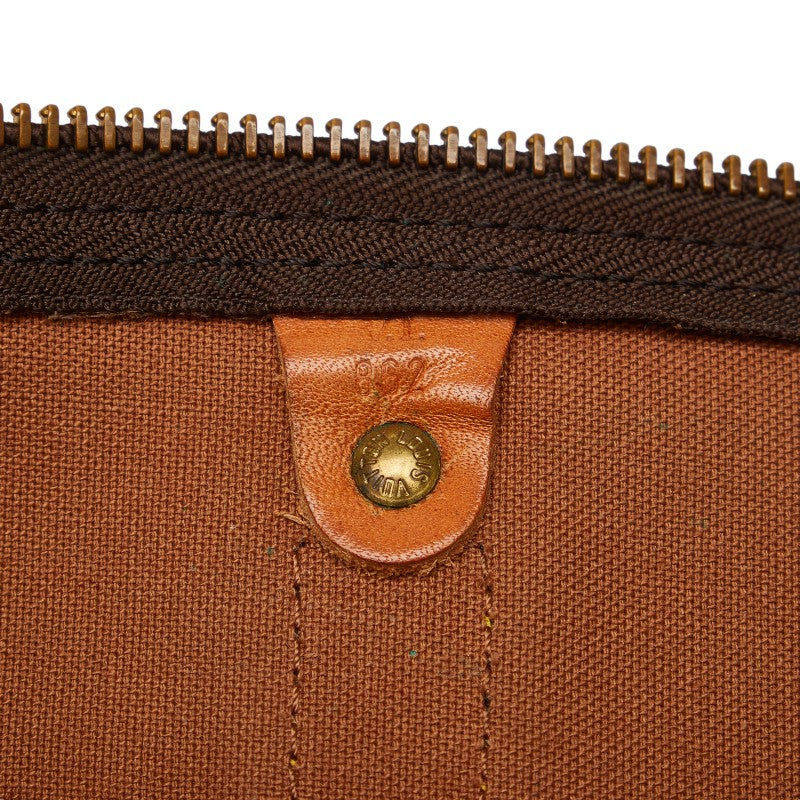 Louis Vuitton Monogram K-Polar 45 Boston Bag M41428 Brown PVC Leather  Louis Vuitton