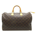Louis Vuitton Brown Canvas Speedy 40 travel bag