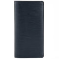 Louis Vuitton Black Leather Brazza wallet accessories