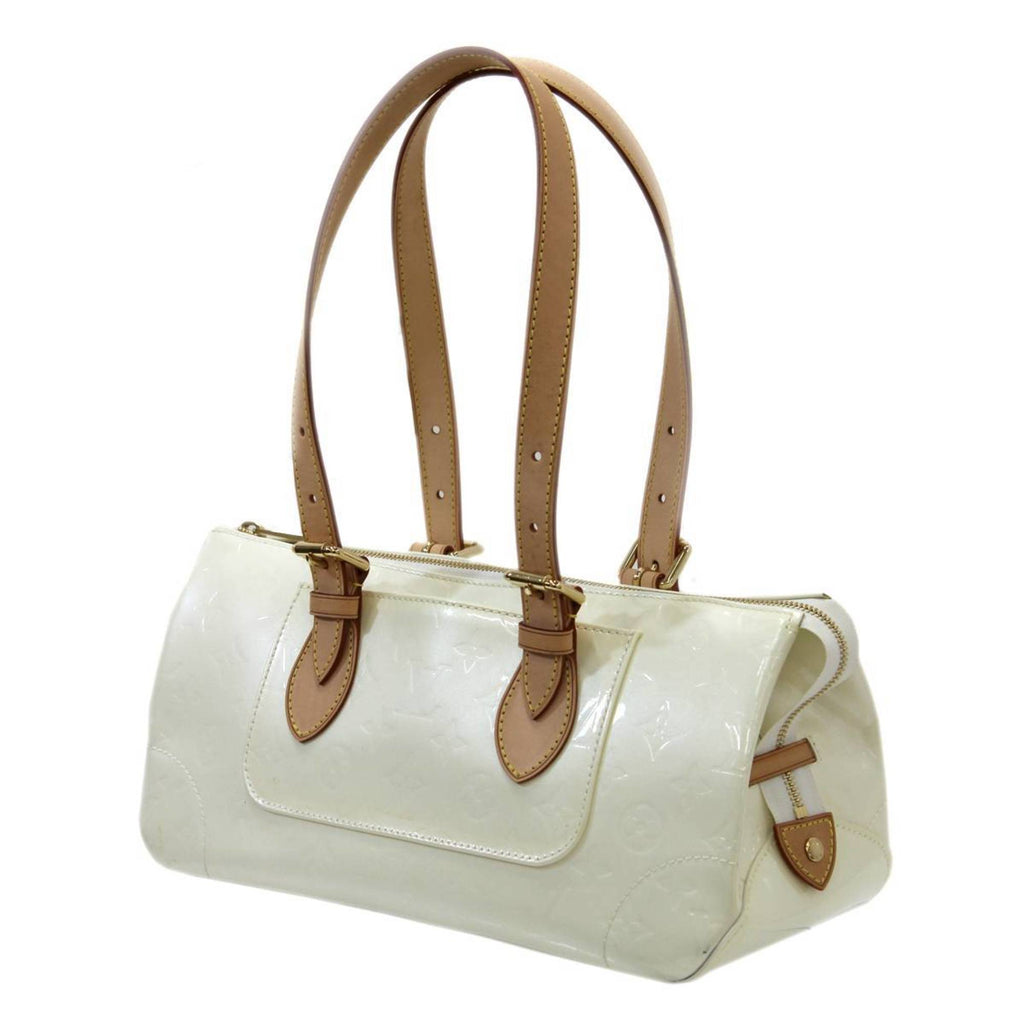 Louis Vuitton White Patent leather Rosewood shoulder bag